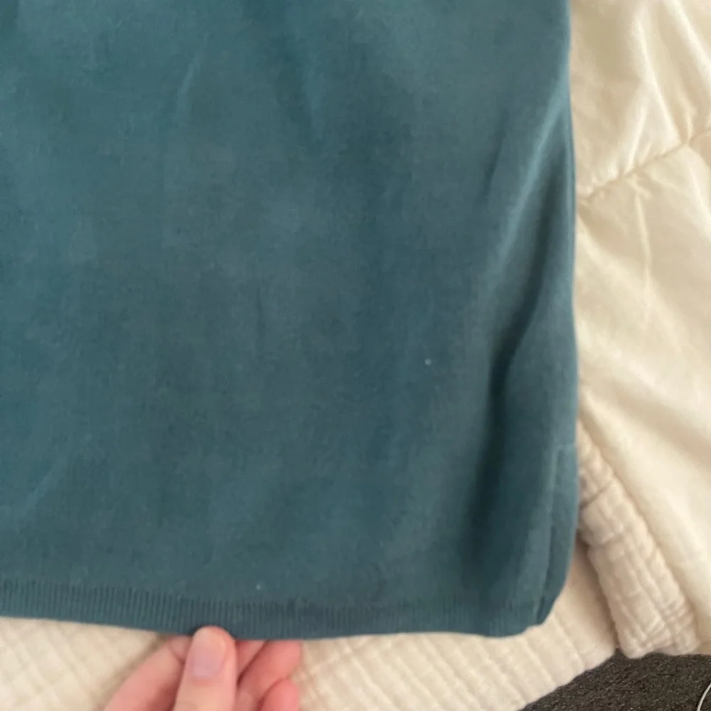 Eileen Fisher Women's 100% cotton tank Top green blue basic classic 90s size 1 - Picture 4 of 11